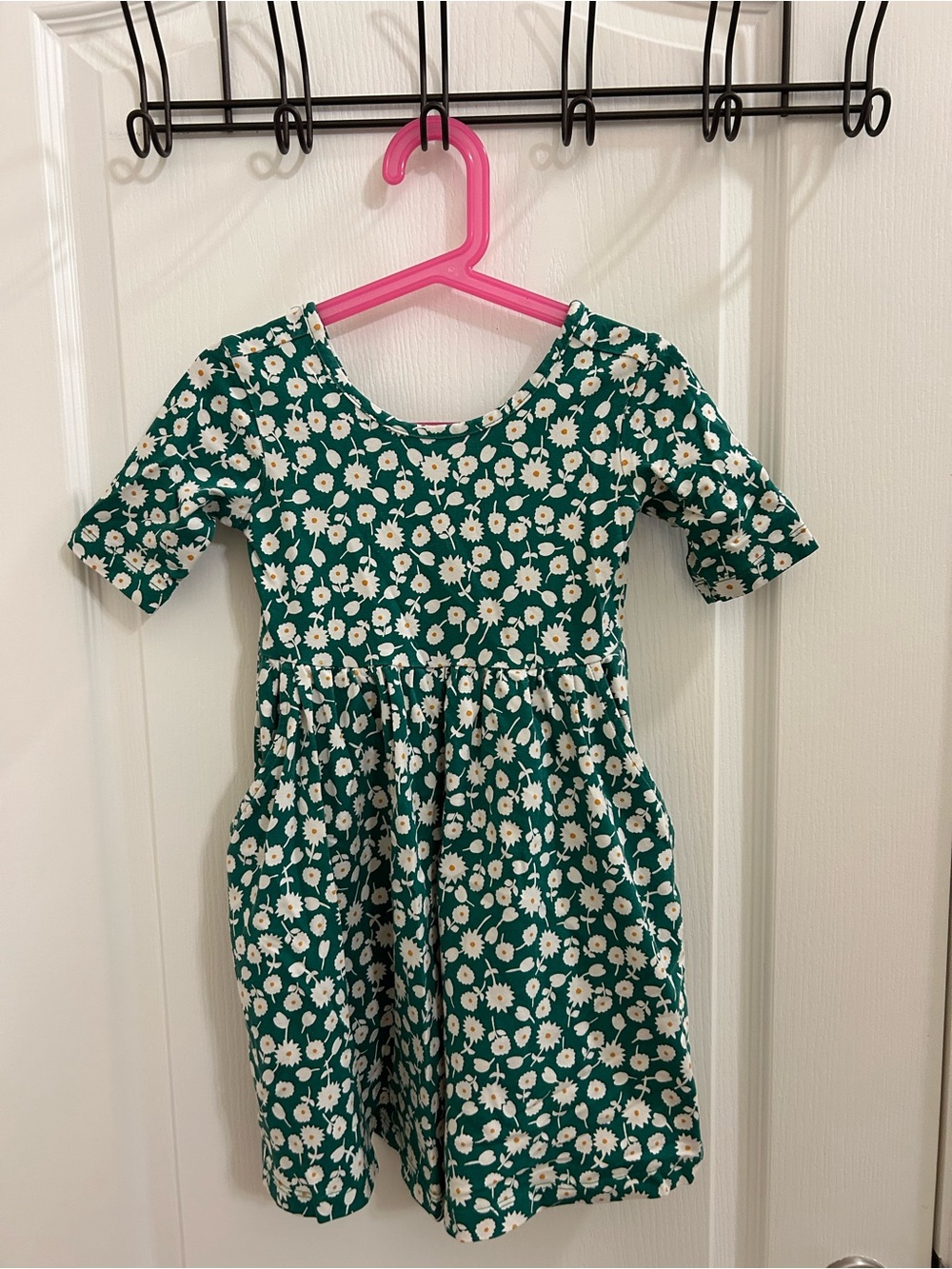 Hannah Andersson Floral Dress Size 5 (110cm) EUC